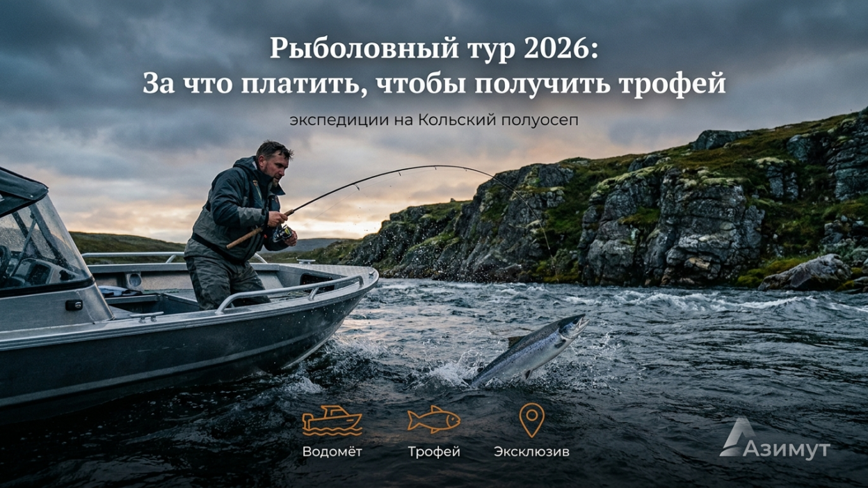 Как выбрать рыболовный тур в 2026 году: на что смотреть