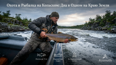 Охота и рыбалка на Кольском: два в одном на краю земли