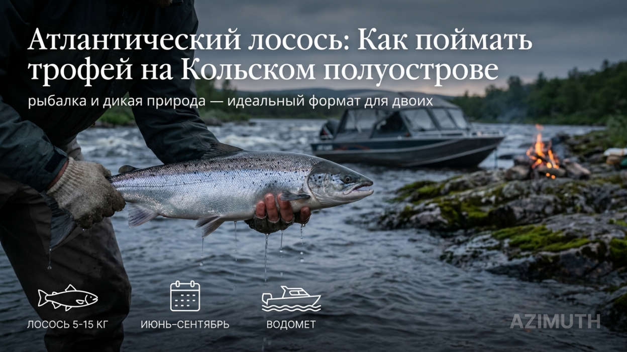 Рыбалка и отдых на природе — идеальный формат для двоих