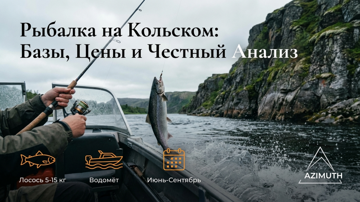 Рыбалка на Кольском полуострове: базы, цены, честный разбор
