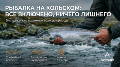 Рыболовные туры на Кольский — всё включено, ничего лишнего
