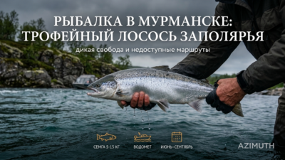 Рыболовный тур в Мурманск: Север, который затягивает