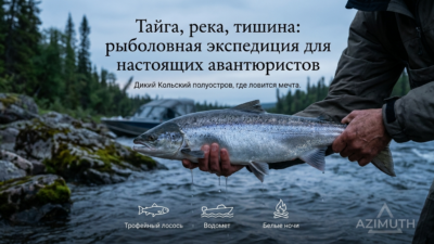 Тайга, река, тишина — рыболовная экспедиция для настоящих