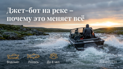 Водомётная лодка на реке — почему это меняет всё