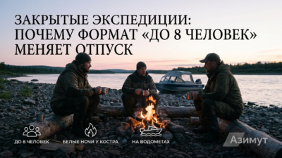 Закрытая экспедиция — почему формат «до 8 человек» меняет отдых