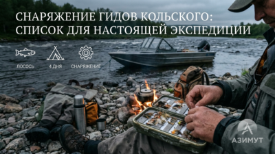 Что взять на рыболовную экспедицию: список снаряжения от гидов
